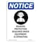 Signmission OSHA Sign, Hearing Protection With, 24in X 18in Decal, 18" W, 24" H, Portrait, OS-NS-D-1824-V-13415 OS-NS-D-1824-V-13415 - alternate 1